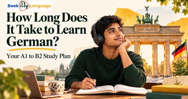 How Long Does It Take to Learn German A1 to B2 Study Plan